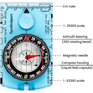 Hiking Backpacking Compass