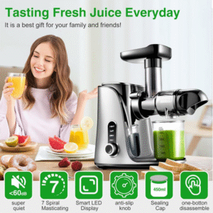 Slow Masticating Juicer Extractor