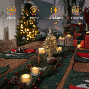 Flameless Tea Lights Candles