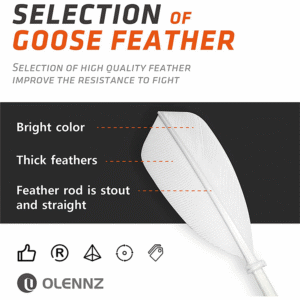 OLENNZ Badminton Birdies Shuttlecocks